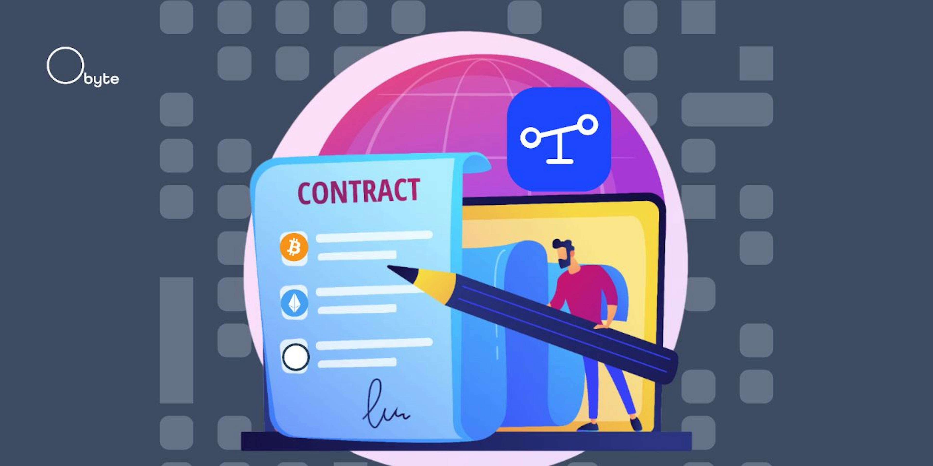 featured image - Educational Byte: How to Use Smart Contracts Without Coding?