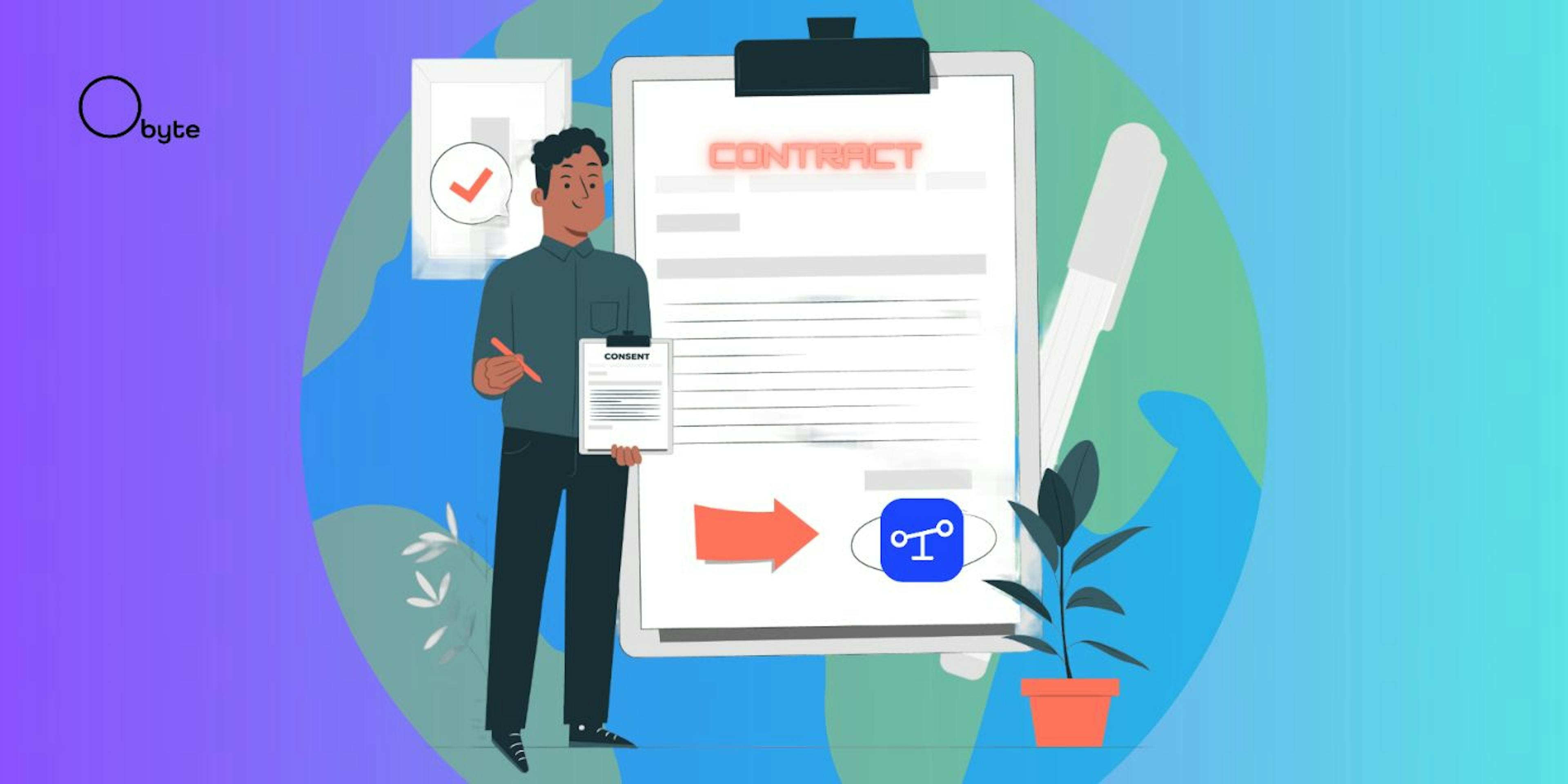 featured image - Creating Contracts with Arbitration in Obyte Wallet: A Step-by-Step Guide