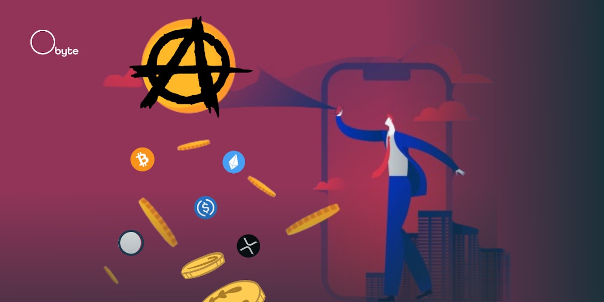 featured image - Una utopía privada: anarcocapitalismo, DLT y criptomonedas