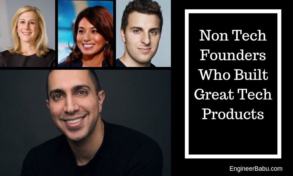 featured image - 11 Non-Technical Startup Founders Who Built Great Tech Products