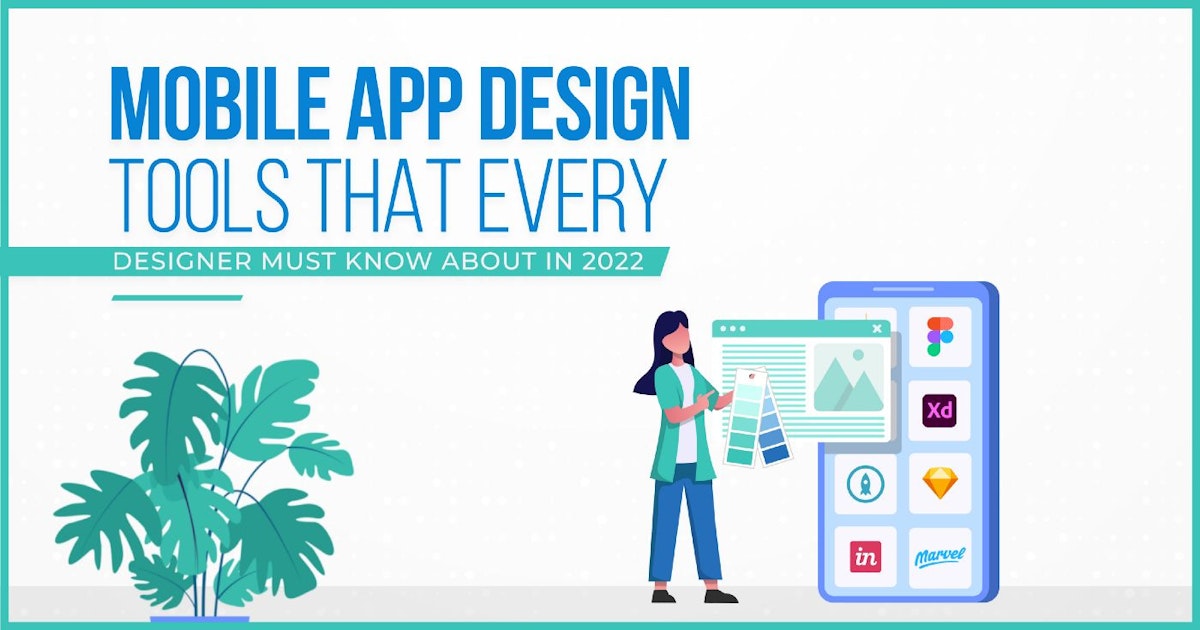 featured image - 5 Best Mobile App Design Tools in 2022