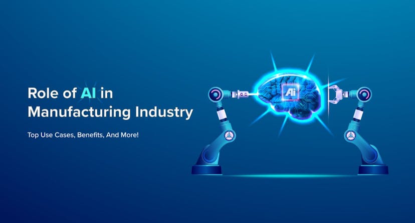 /role-of-ai-in-manufacturing-industry-top-use-cases-benefits-and-more feature image