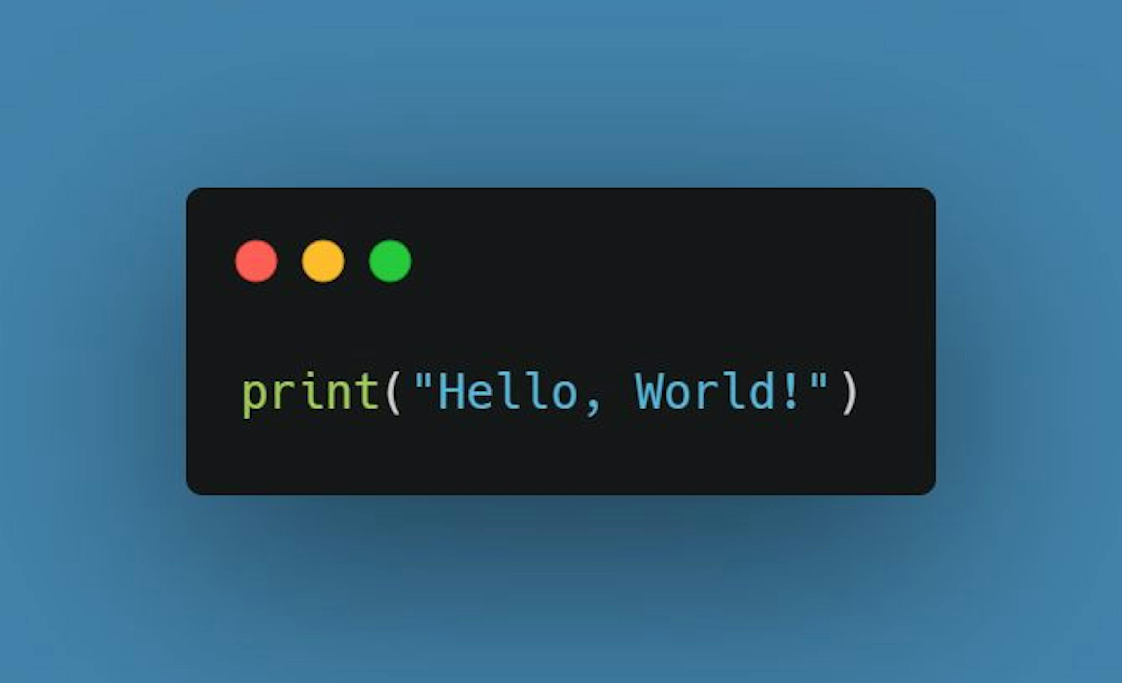 Hello, World! - Why Python is the Most Beginner-Friendly Coding Language