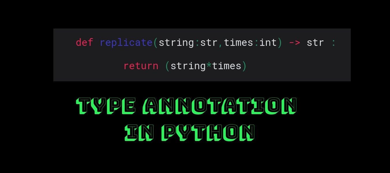 Type Annotation In Python | HackerNoon