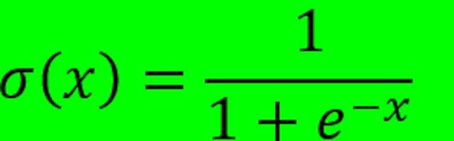 Sigmoid fonksiyon tanımı