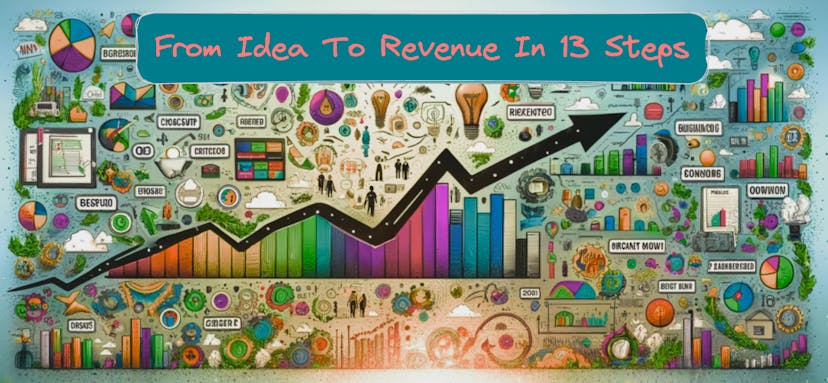/how-i-go-from-idea-to-revenue-in-13-steps feature image