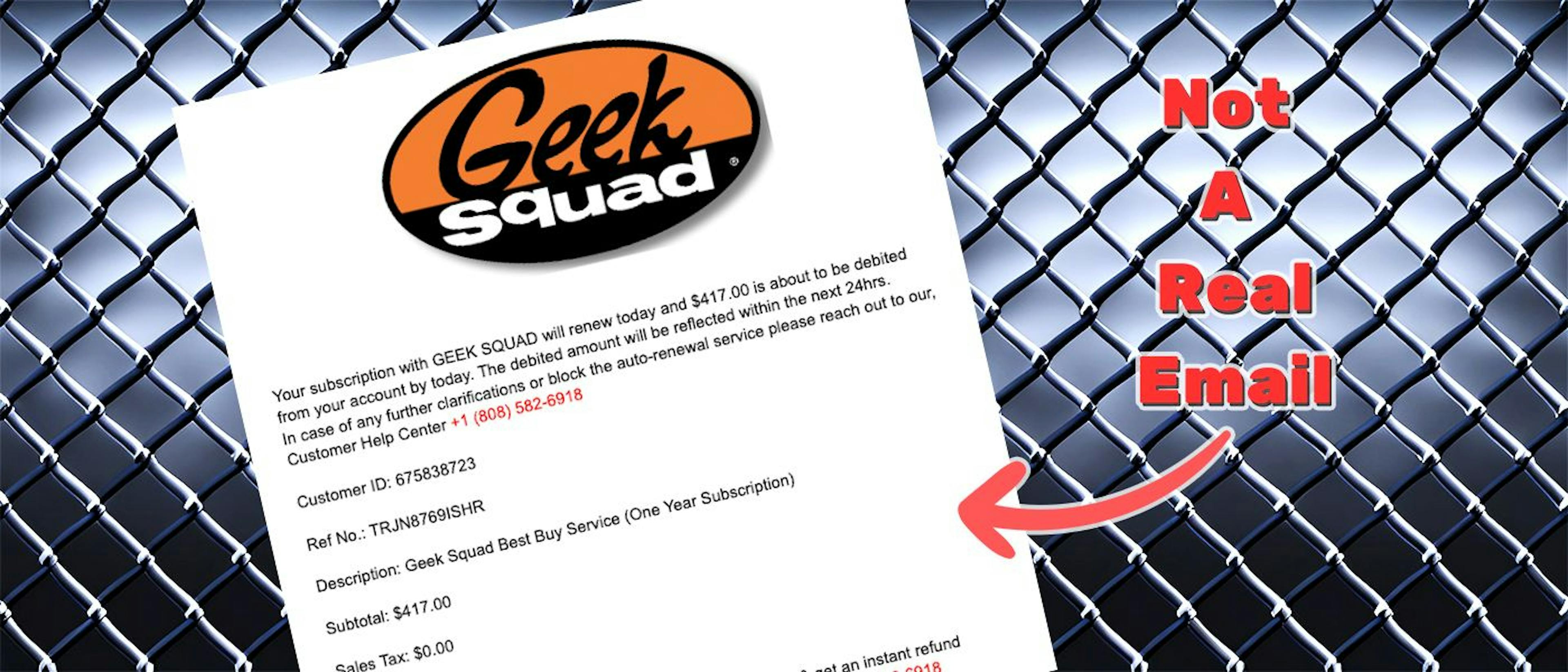 featured image - Geek Squad Dolandırıcılığı Nasıl Çalışır (Buna Kanmayın)
