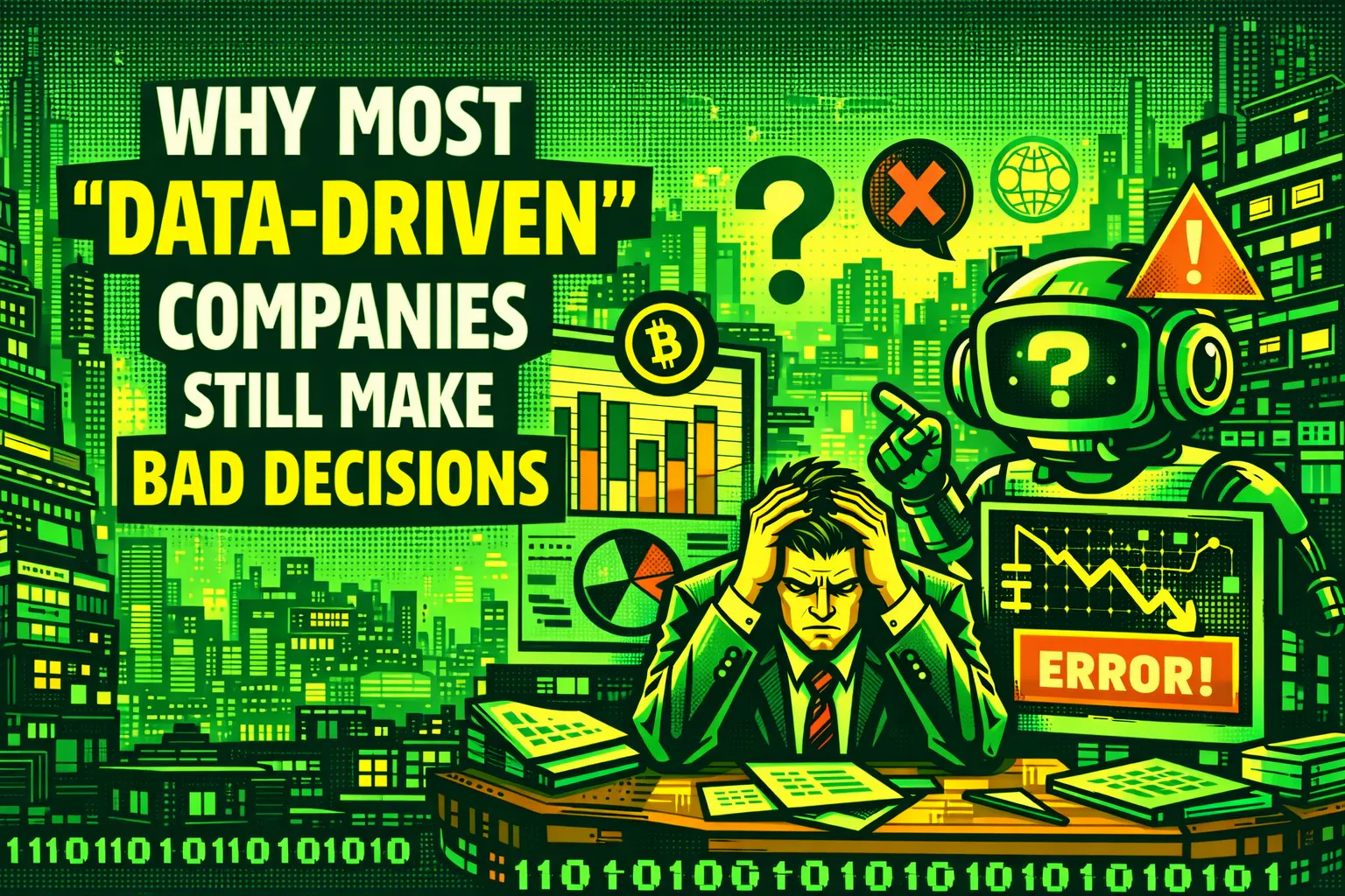 featured image - Why Most “Data-Driven” Companies Still Make Bad Decisions