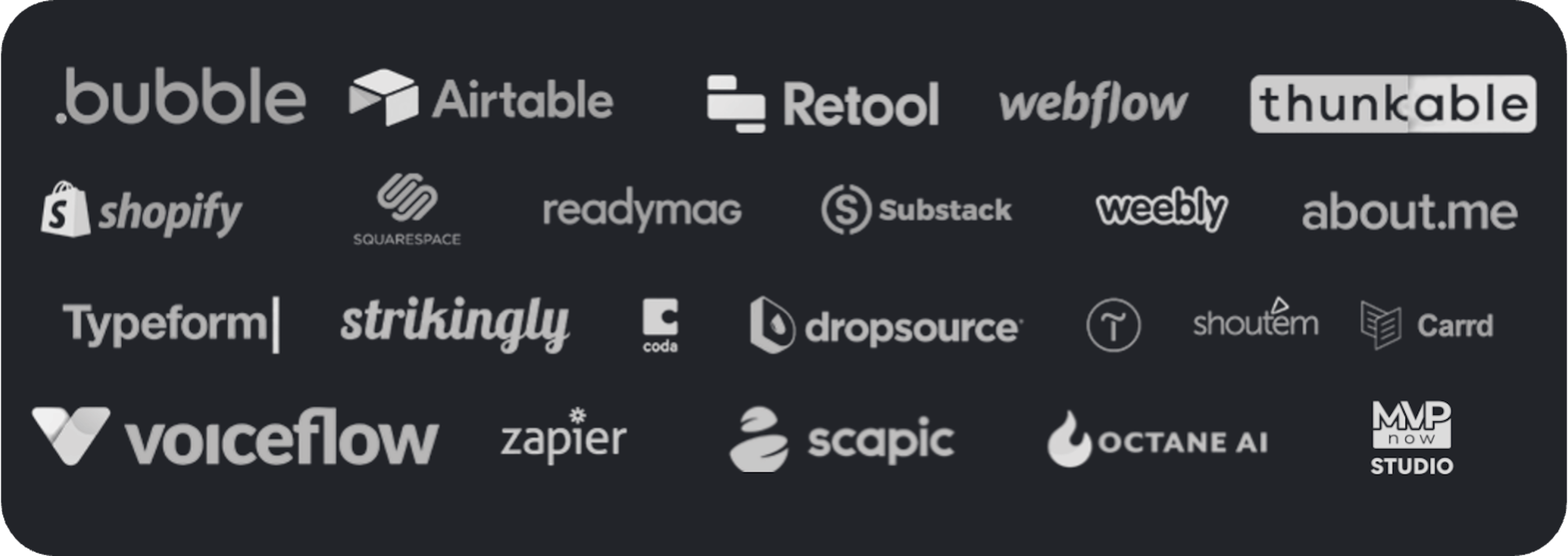 There is plenty of fish in the ocean of no-code development platforms.