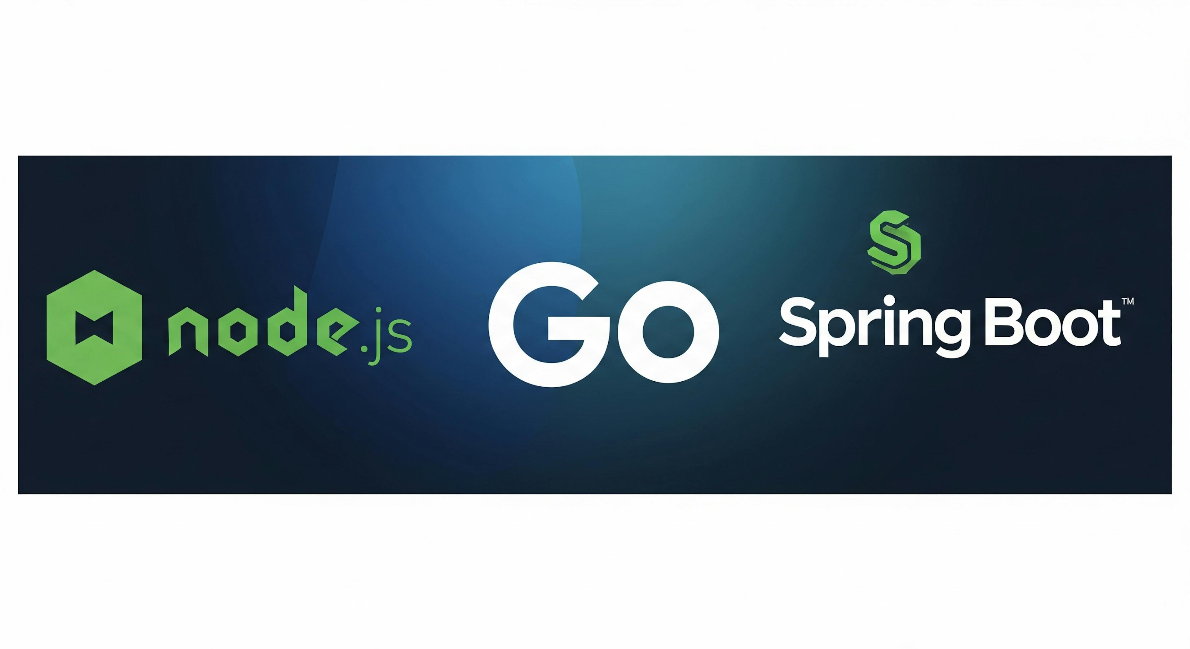 featured image - Node.js vs Go vs SpringBoot: Performance Comparison for I/O Bound App