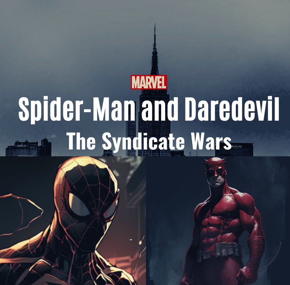 featured image - AI Created the Story and Artwork for a Spider-Man and Daredevil NFT Game