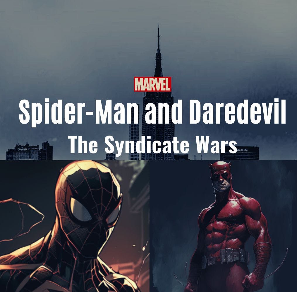 /ai-created-the-story-and-artwork-for-a-spider-man-and-daredevil-nft-game feature image