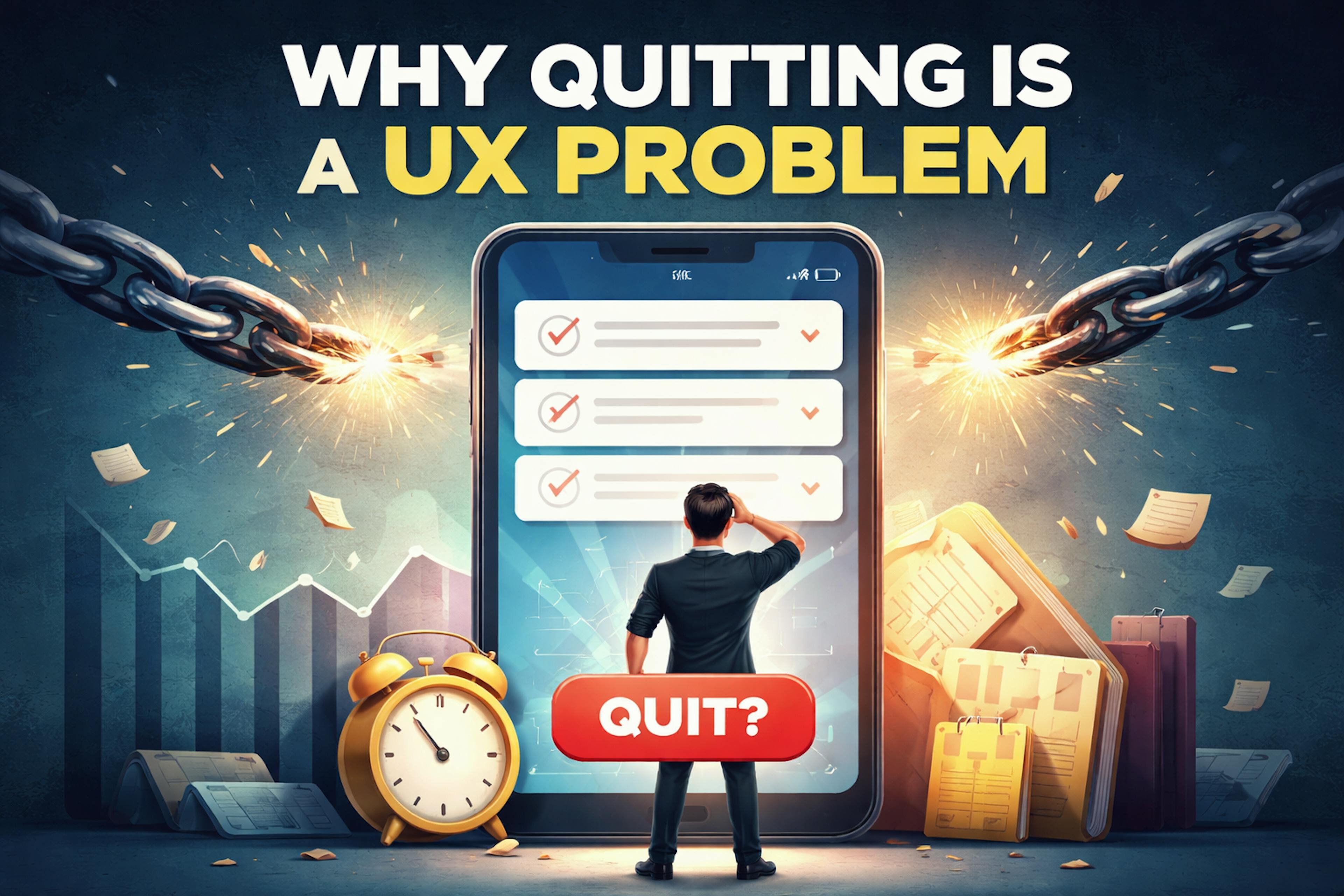 featured image - Why Quitting is a UX Problem