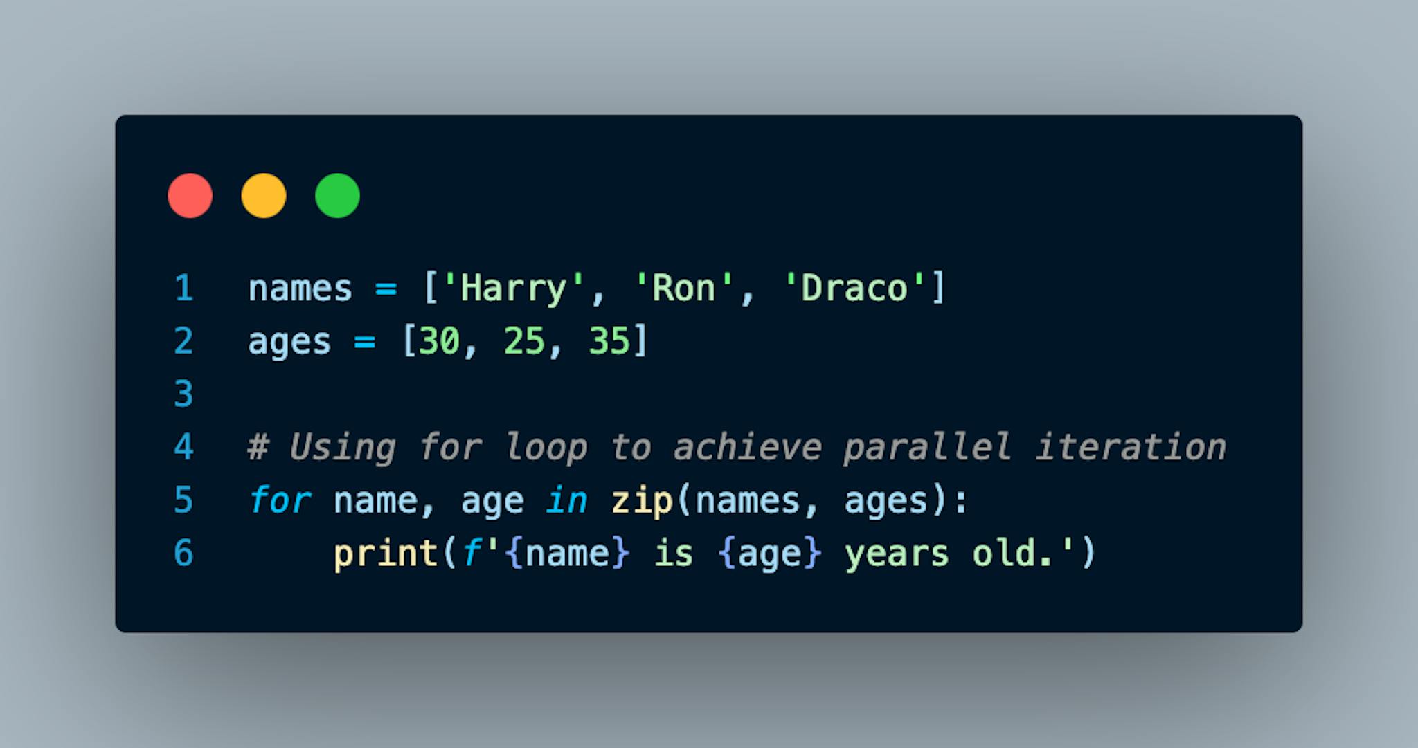 Couldn't think of a more interesting variable than age?!...