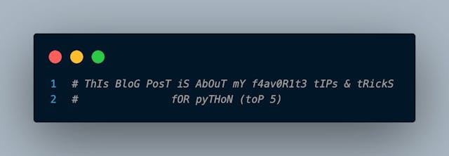 /my-top-5-favorite-python-tips-and-tricks feature image