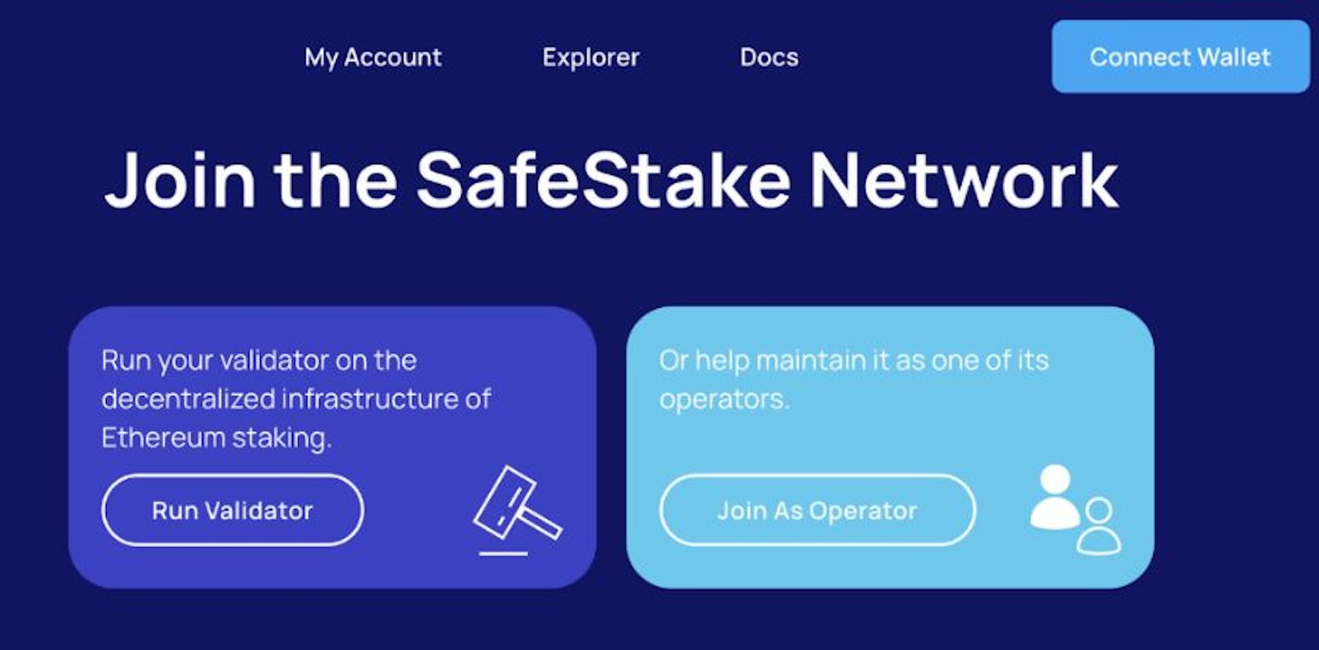 SafeStake Network for Ethereum Staking based on DVT - Source: SafeStake