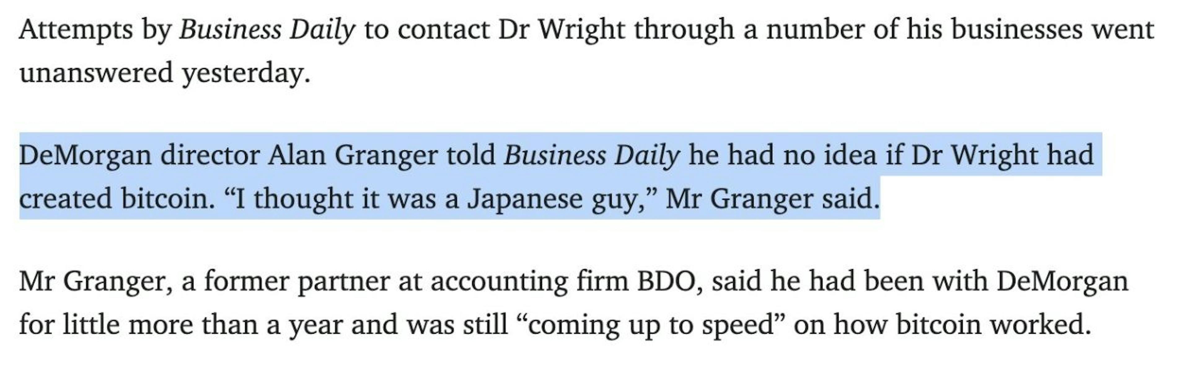 Source: https://heraldsun.com.au/business/inventor-of-digital-currency-bitcoin-likely-to-be-an-australian-it-expert-and-entrepreneur-probe-finds/news-story/a7ebeae416e43764f75eea1012d964f8