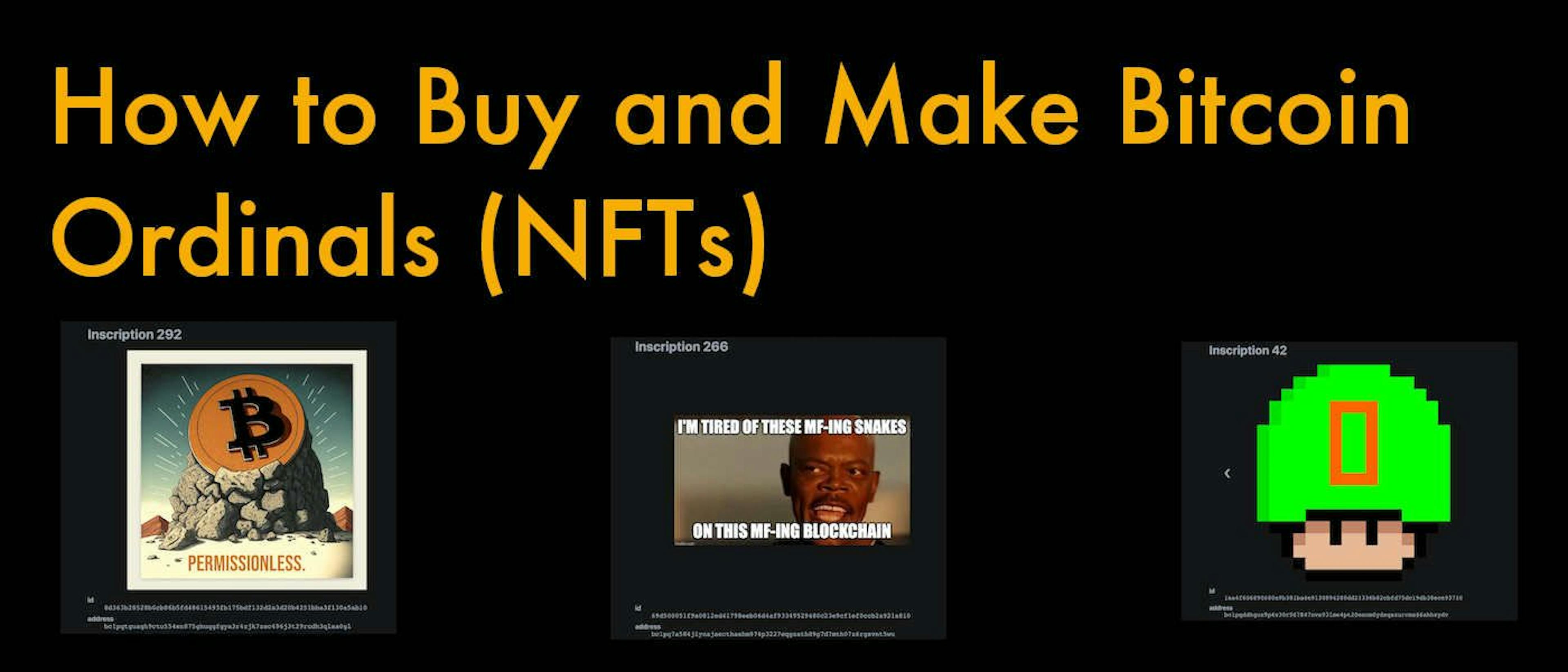 featured image - 比特币 NFT 每天都变得越来越容易：引入序数