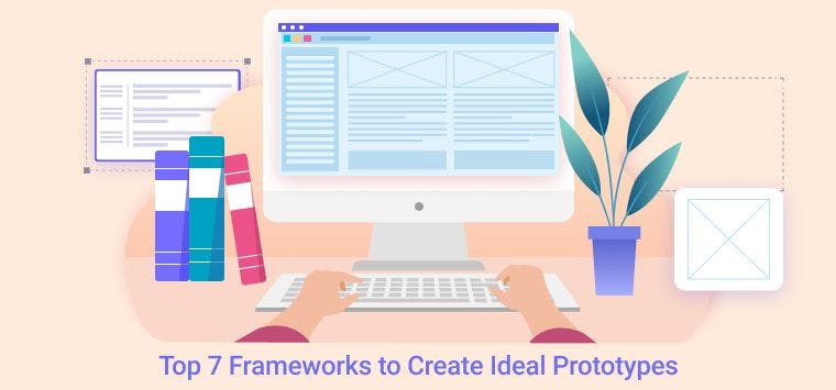 /7-frameworks-to-create-ideal-uiux-prototypes-in-javascript feature image