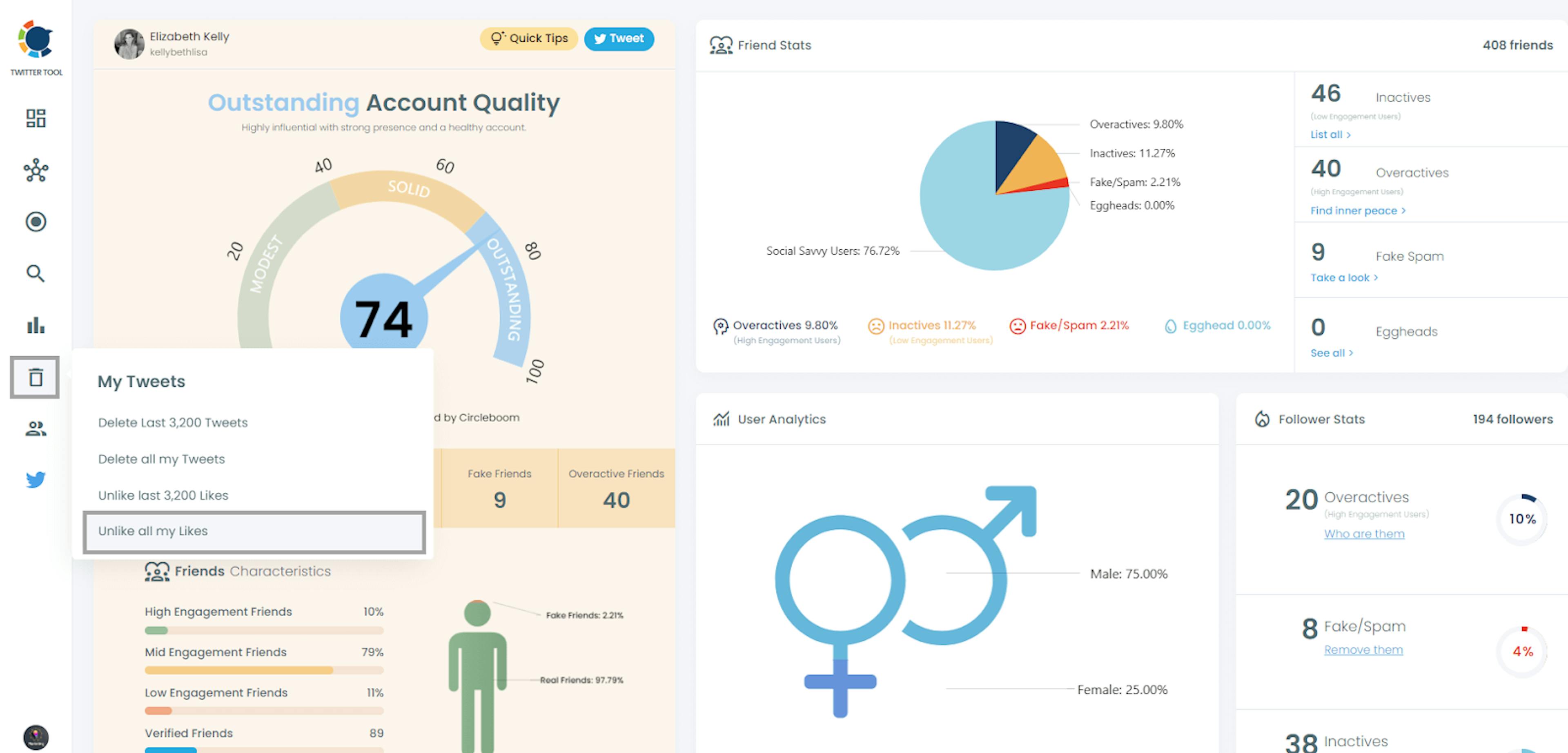 Circlebloom-Dashboard