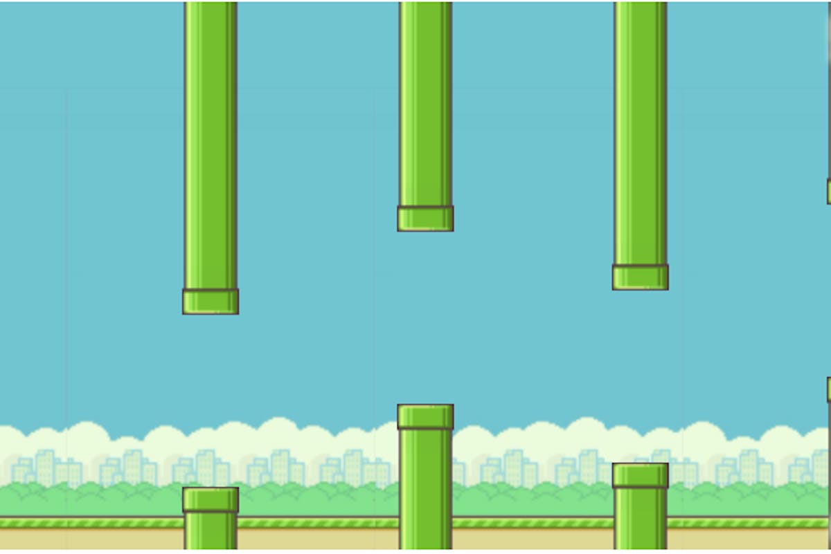 Flappy Bird knockoff game