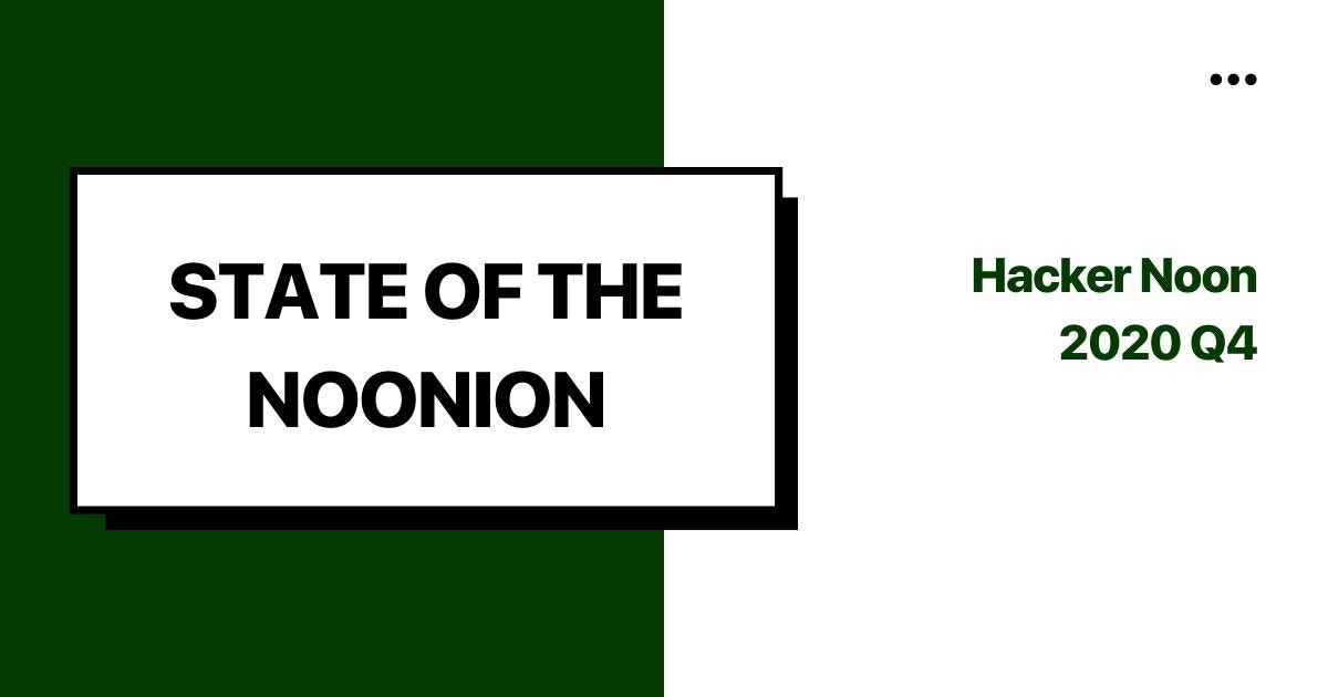featured image - State of the Noonion Q4: Ad By Tag, Tech Company News Pages, and More