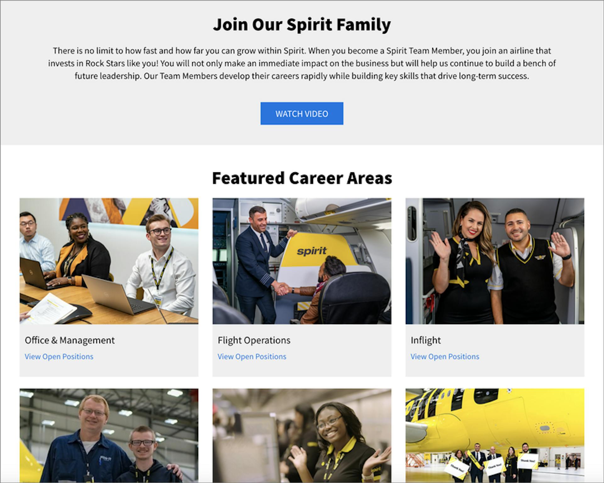 The real Spirit careers site, which makes no such request.