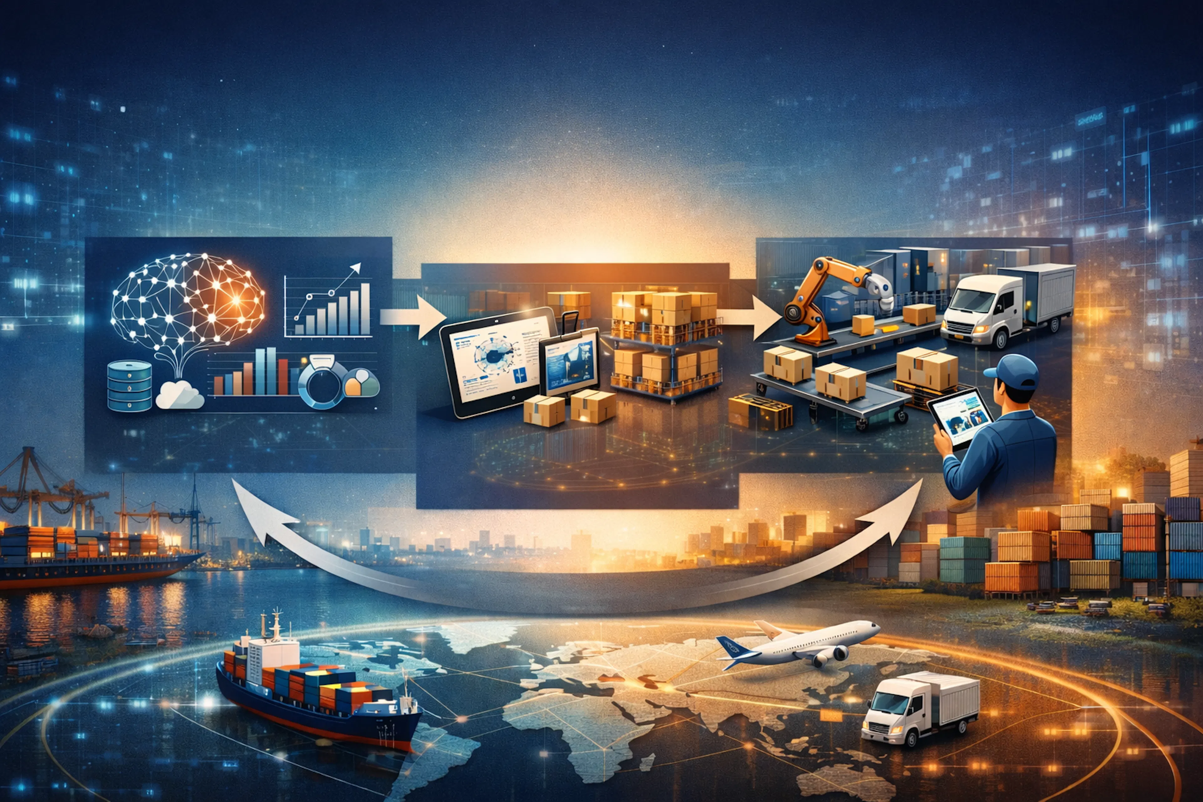 featured image - How AI is Transforming Demand Planning in Modern Supply Chains (From Forecasting to Execution)