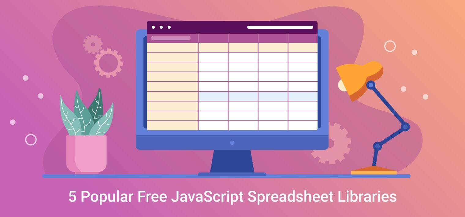 featured image - 5 Free JavaScript Spreadsheet Libraries in 2021