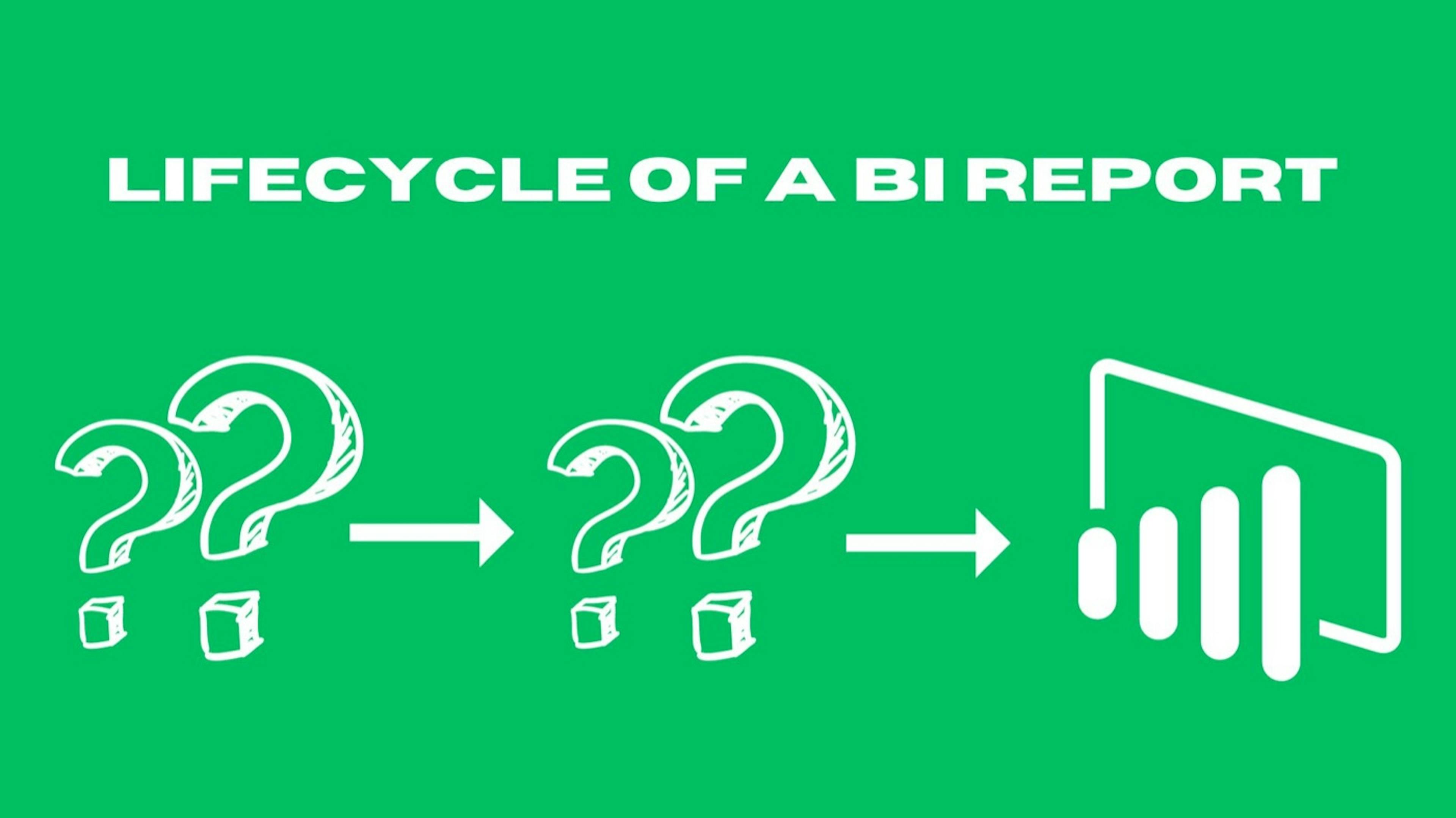 featured image - Lifecycle of a BI Report