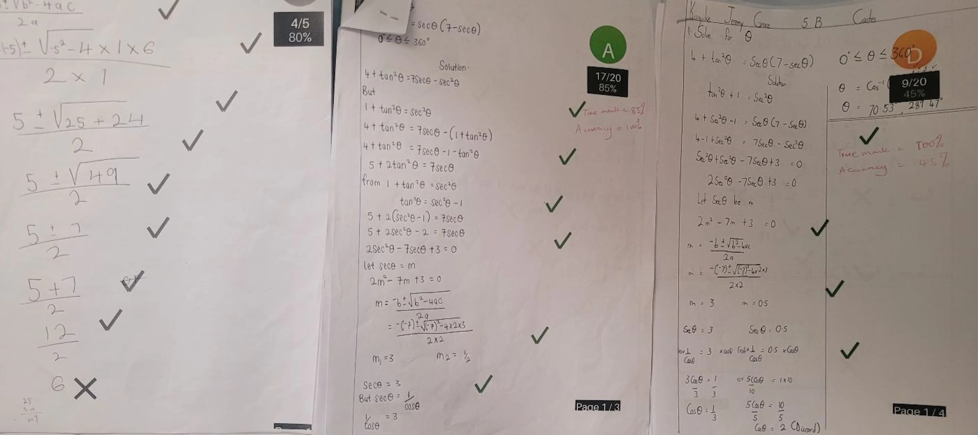 Students only see marks on a physical paper. No digital interference, no problem.