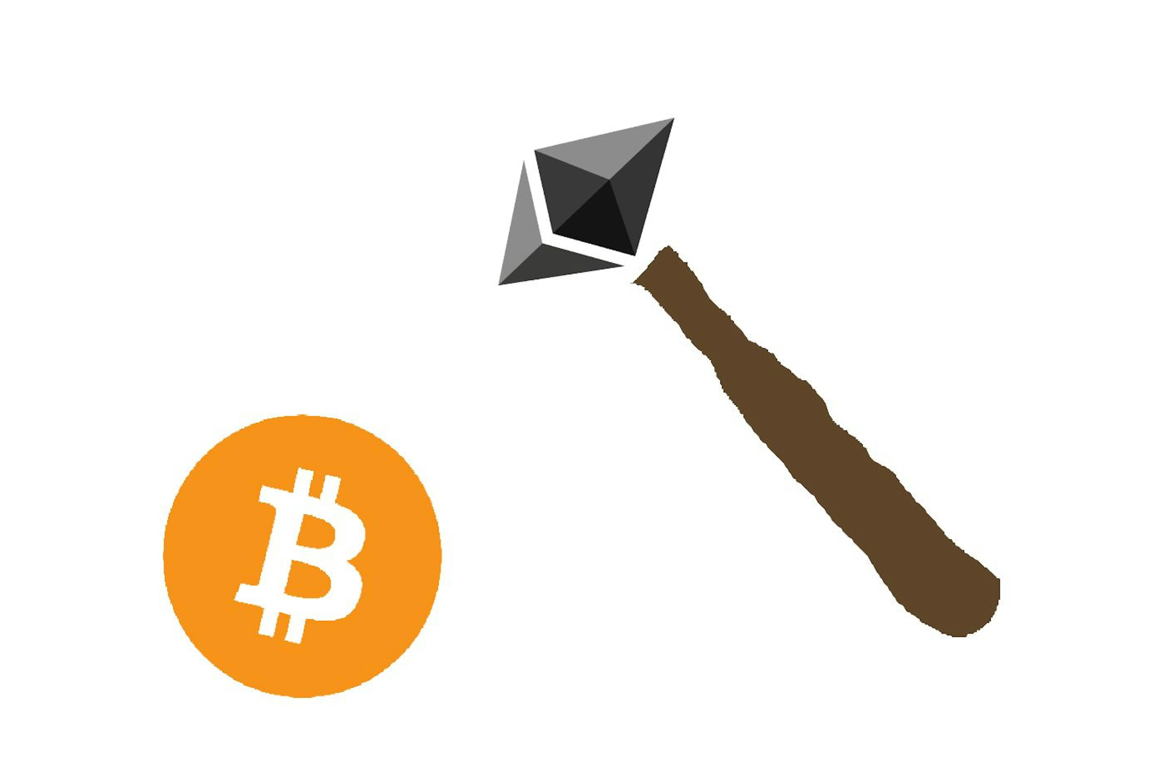 Mineração de Bitcoin usando Ethereum