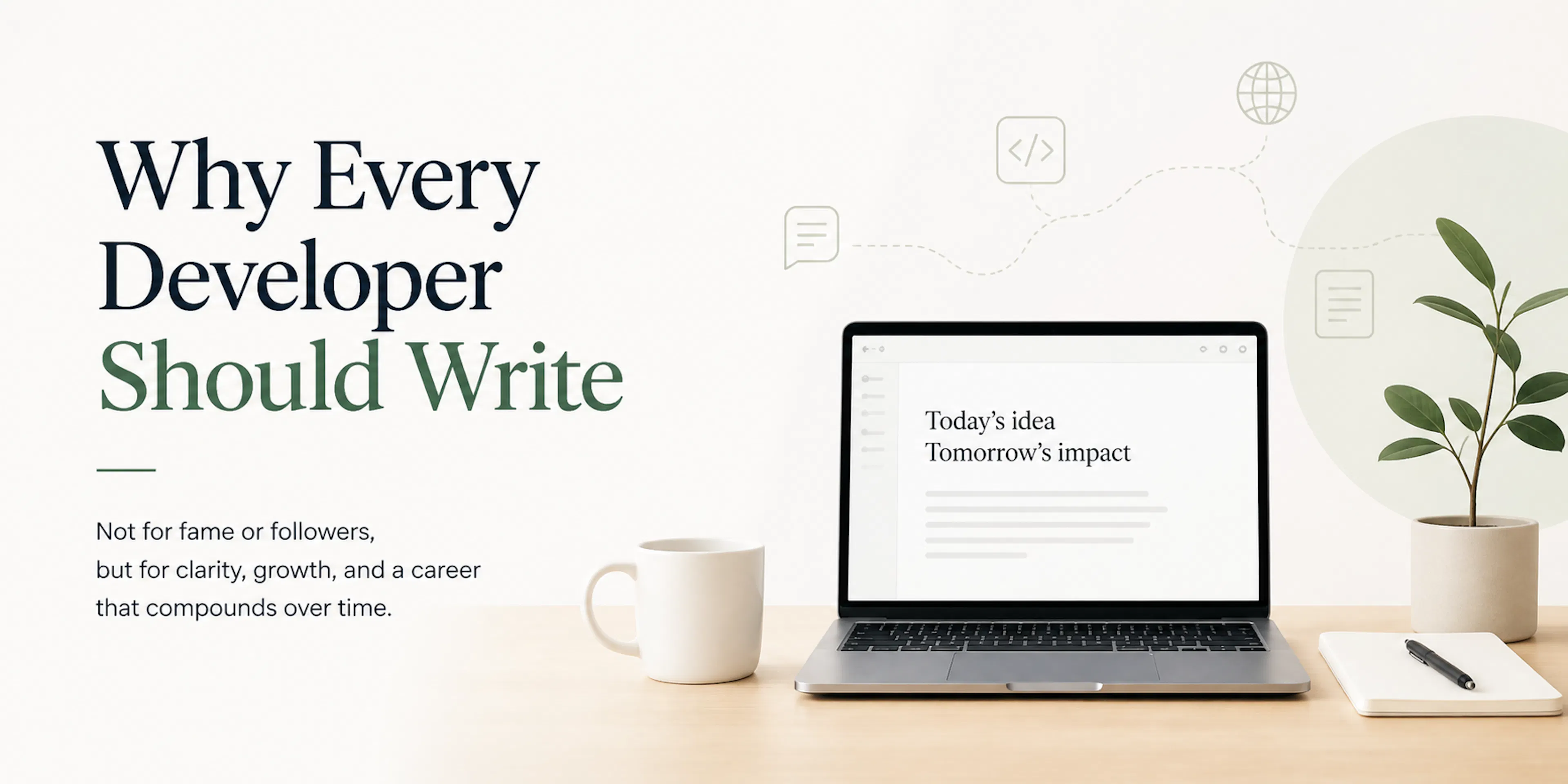 featured image - How Writing Helps Developers Think Clearly