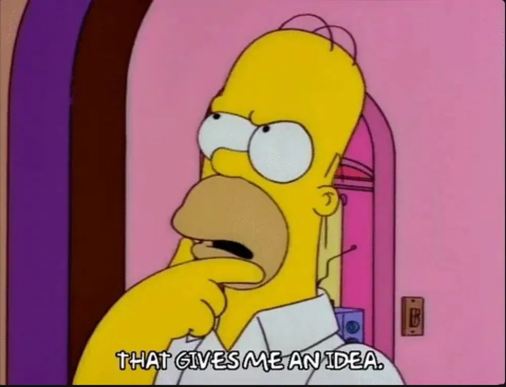 Credit: The Simpsons via Giphy
