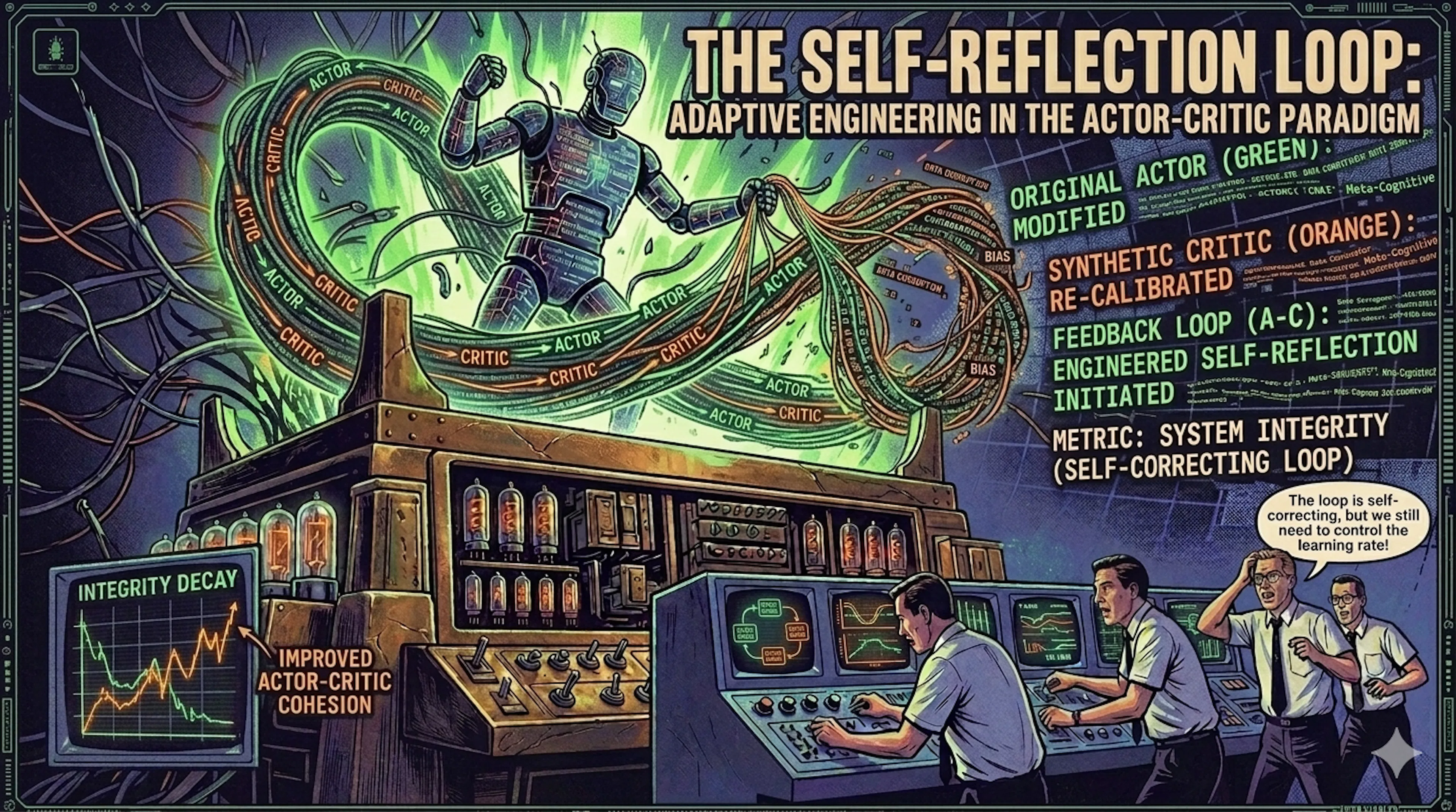 featured image - Beyond Simple Prompts: Engineering Self-Reflection & Actor-Critic Loops in AI Agents