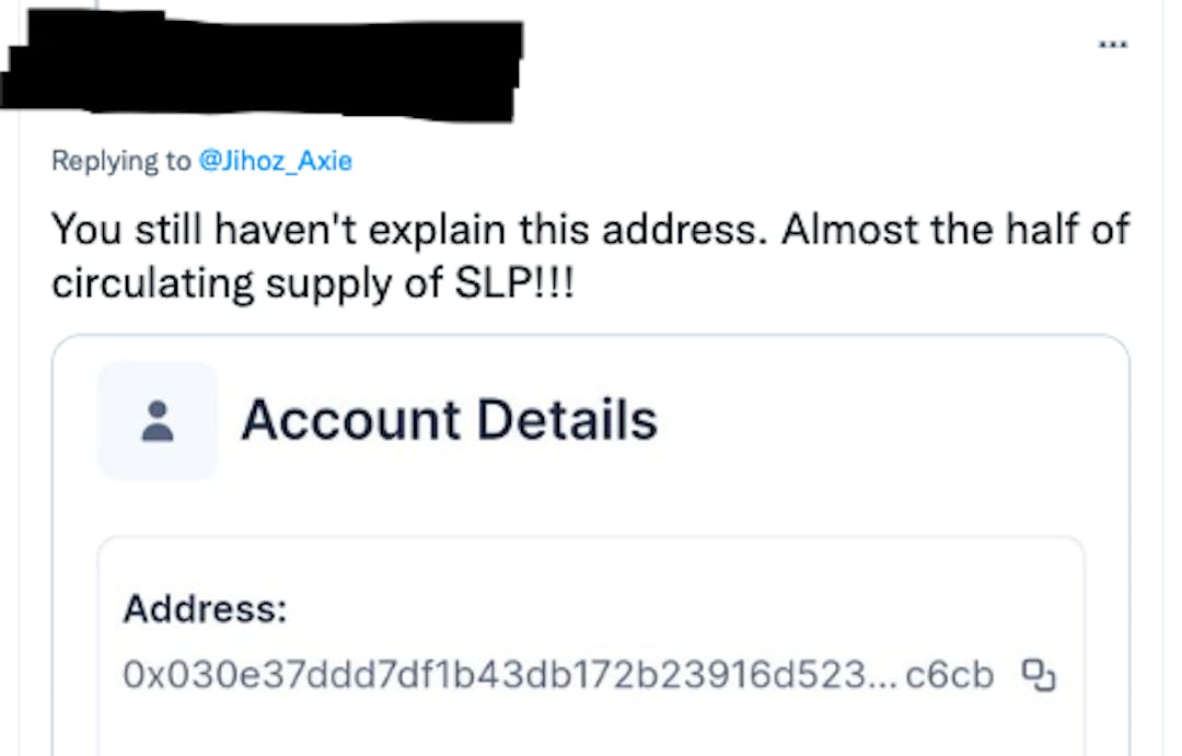 Editei o nome de usuário e o identificador porque não queria doxar acidentalmente esse usuário se ele quisesse ficar fora do radar. Se quiserem crédito pelo tweet, podem entrar em contato comigo e atualizarei este artigo.