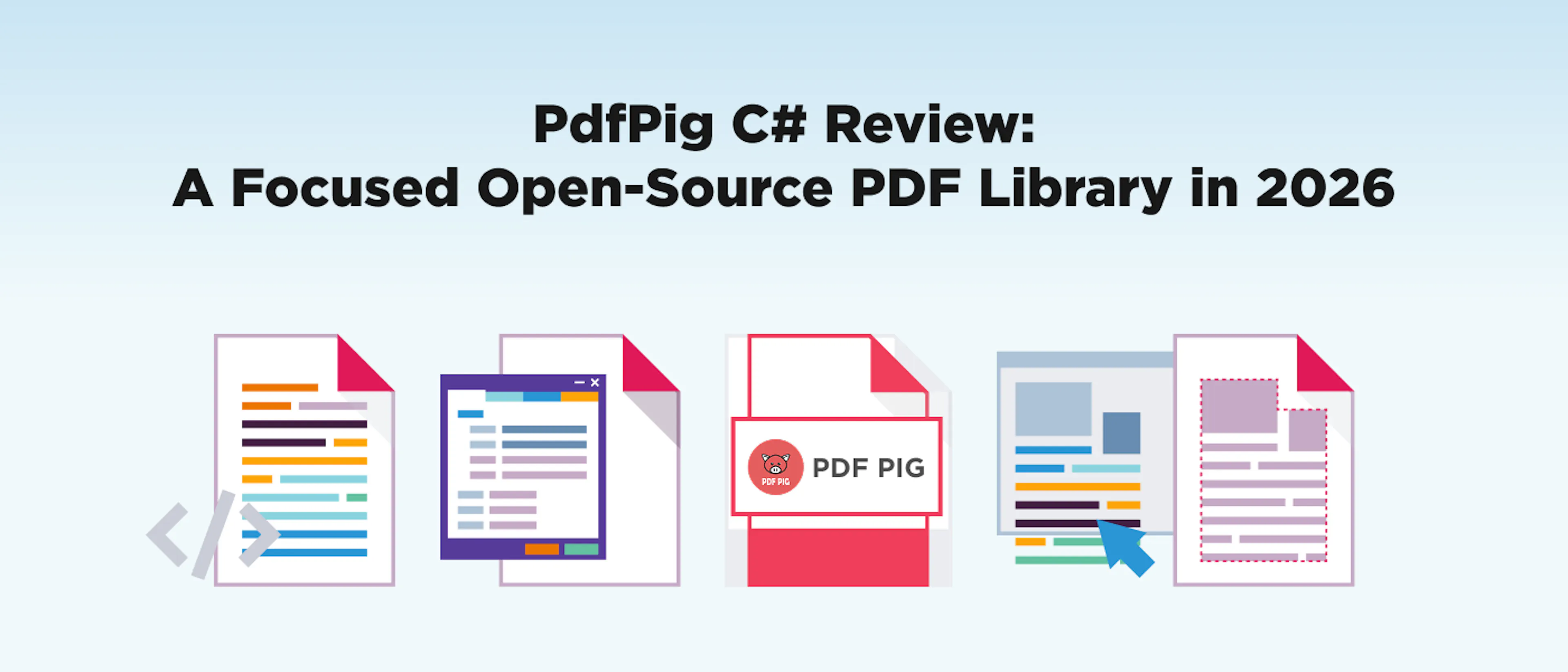 featured image - PdfPig C# Review: A Focused Open-Source PDF Library in 2026