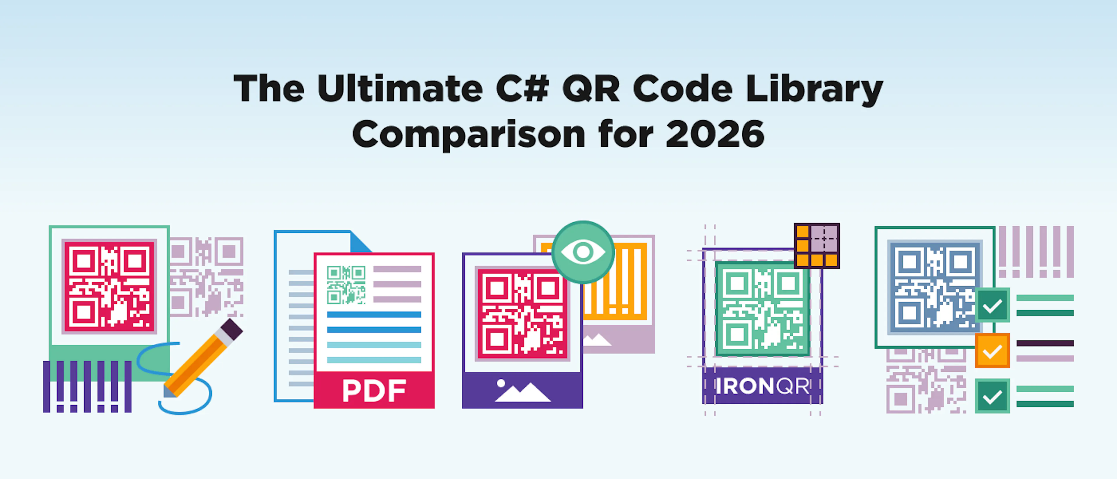 featured image - The Ultimate C# QR Code Library Comparison for 2026
The Ultimate C# QR Code Library Comparison for 2026
The Ultimate C# QR Code Library Comparison for 2026
The Ultimate C# QR Code Library Comparison for 2026
The Ultimate C# QR Code Library Comparison for 2026