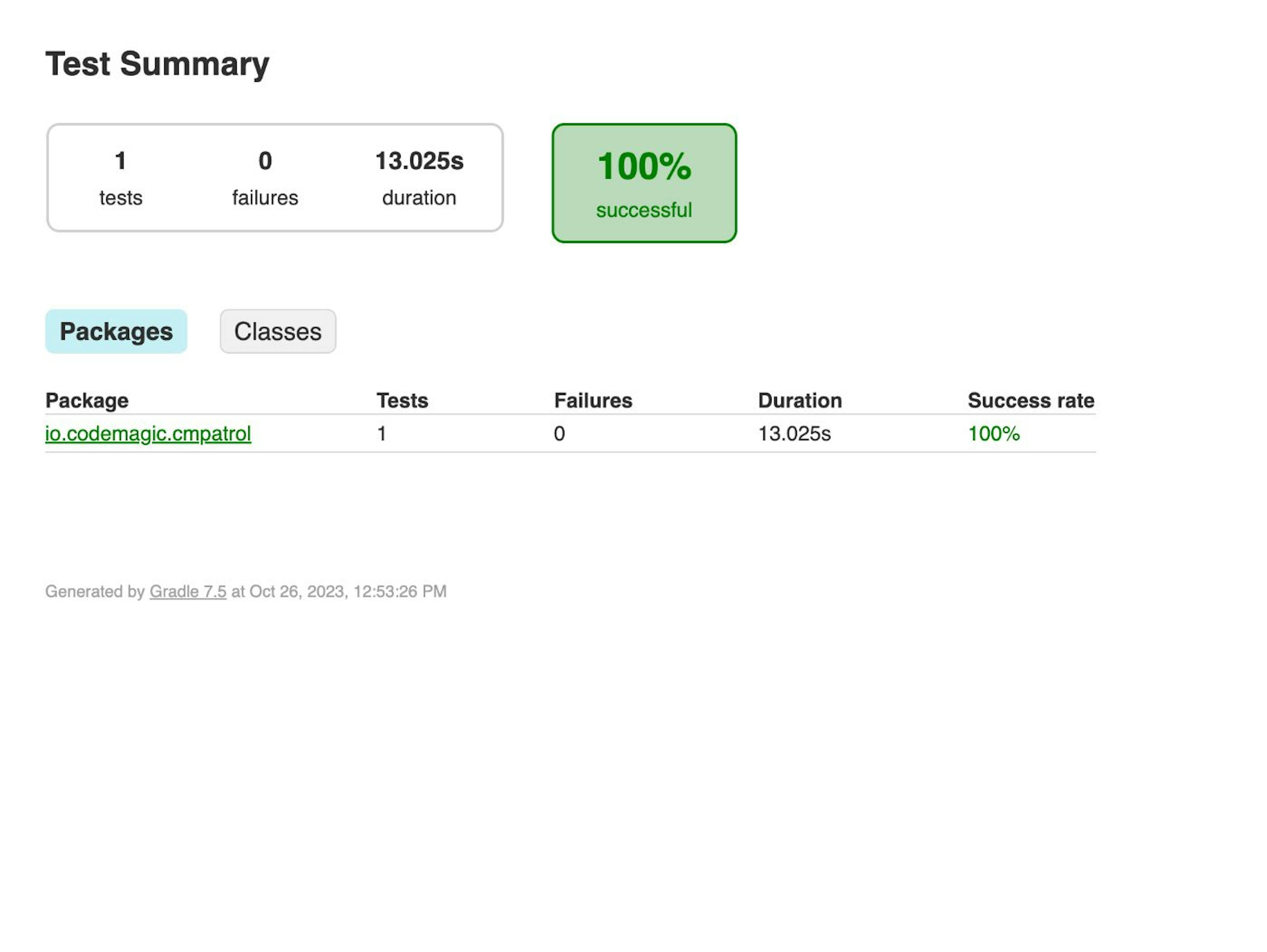 Gradle index.html