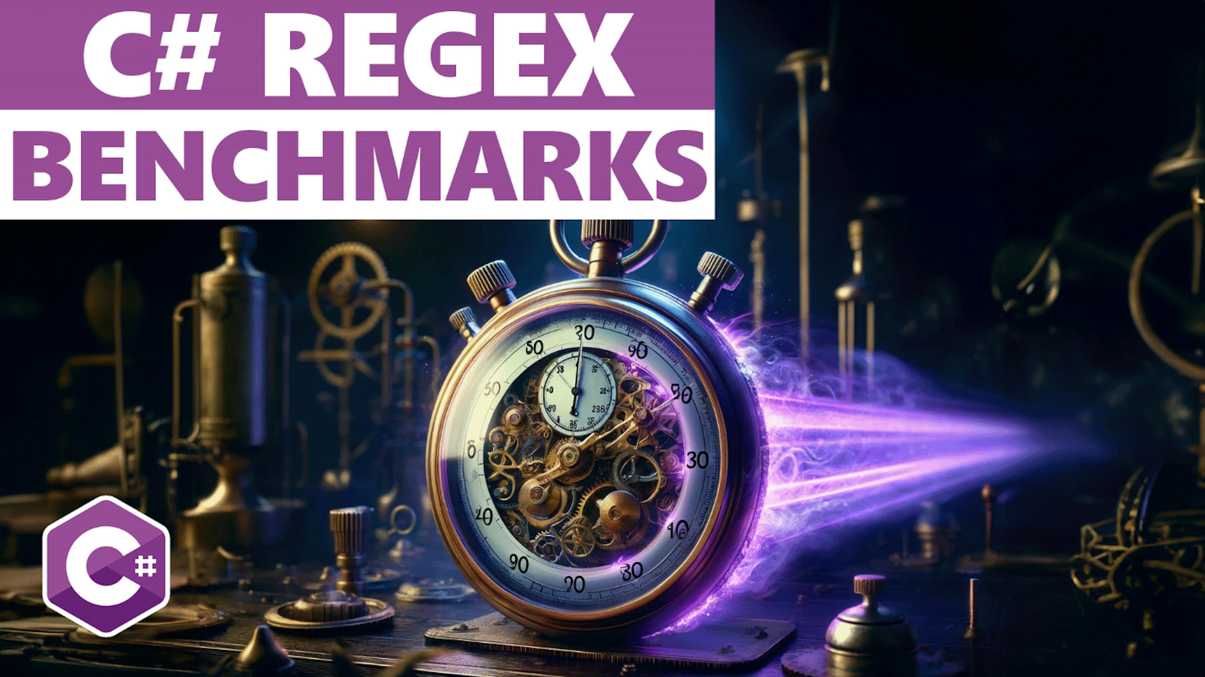 featured image - Benchmarking C# Regular Expressions to Measure Performance