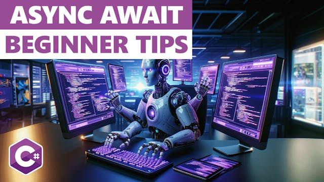 Async Computer Screen What You Need to Know About Async Event Handlers in C# | HackerNoon