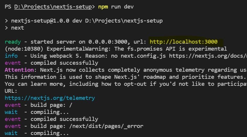 VS Code Tutorial: How To Set Up A React.js Project With Next.js ...
