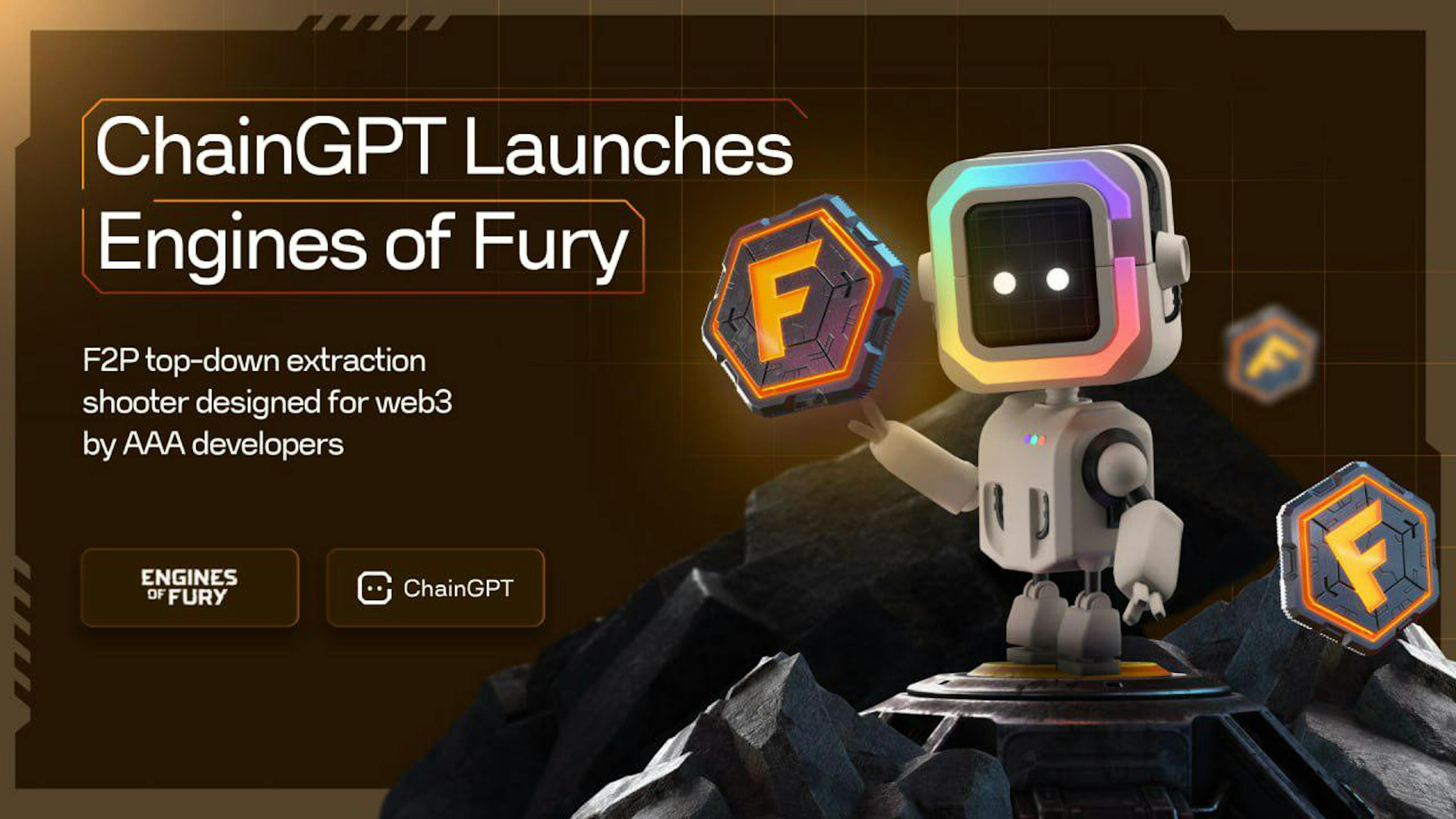 featured image - ChainGPT Pad 推出 Engines Of Fury，为主流玩家增强 Web3 游戏体验