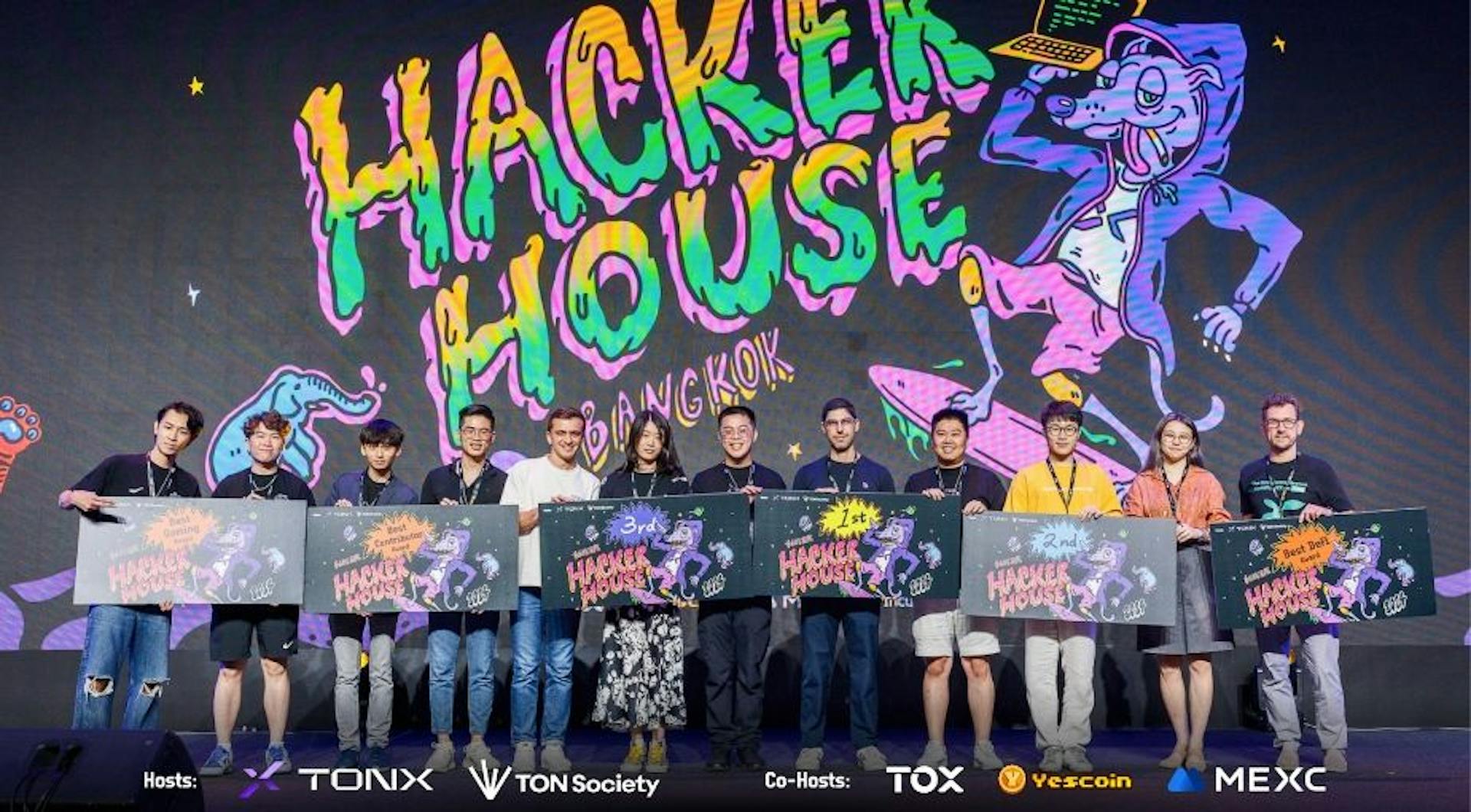 Winning Teams of the Hackathon Demo (TONX)