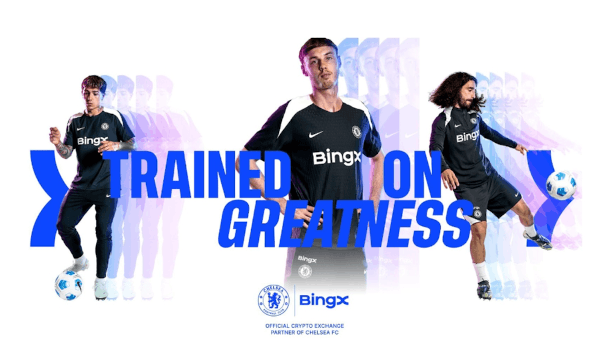 featured image - BingX And Chelsea FC Unveil 25/26 Training Kit With "Trained On Greatness" Campaign