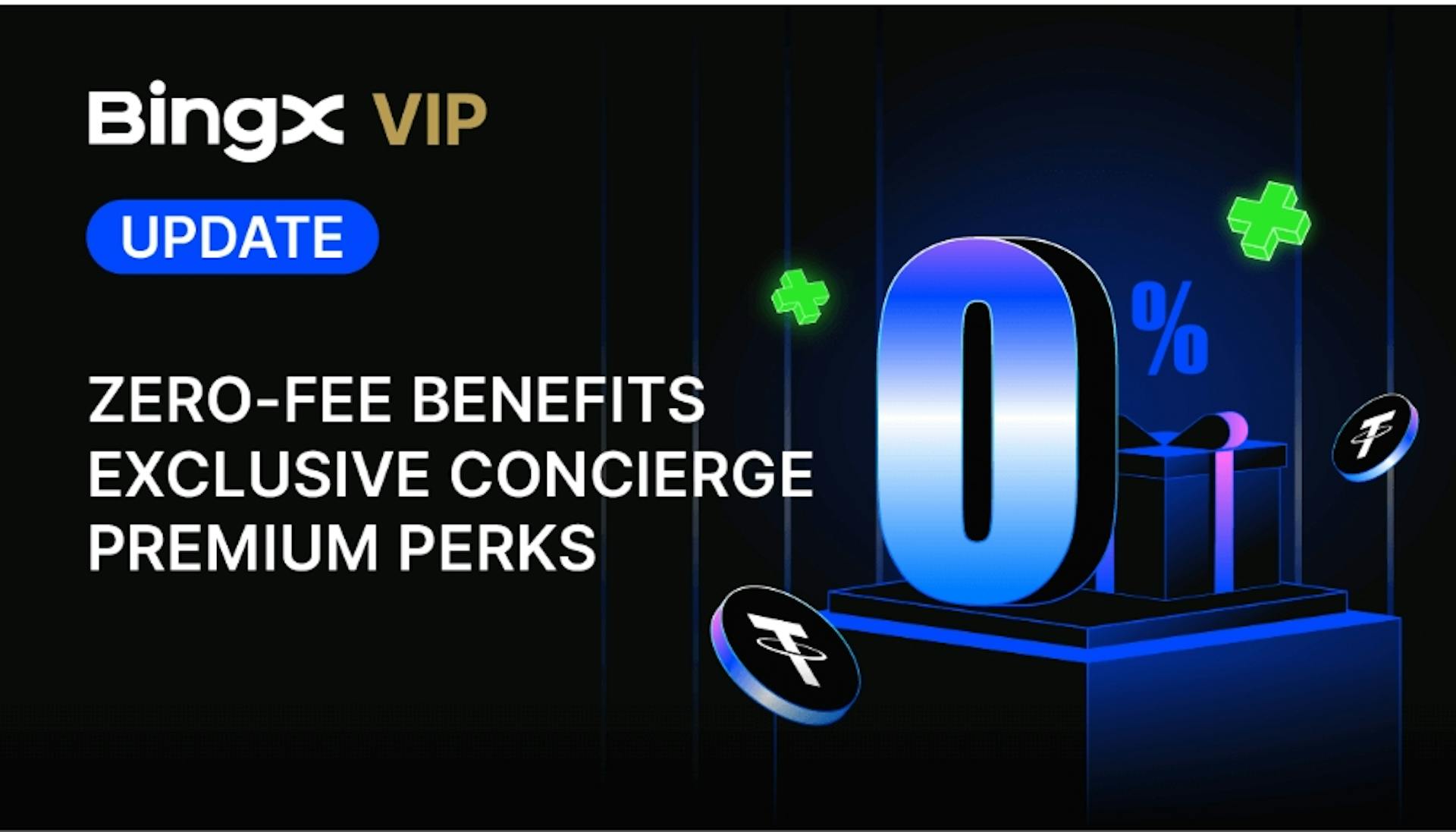featured image - BingX Elevates VIP Exclusivity With Zero-Fee Benefits, Concierge Services, and Premium Perks