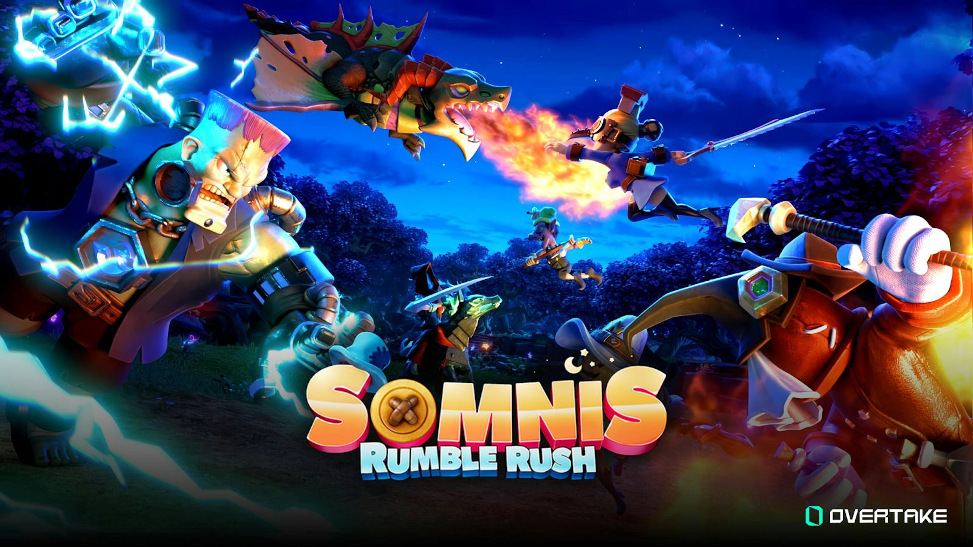 featured image - Somnis của Overtake: Rumble Rush vượt qua 30.000 lượt đăng ký chỉ sau ba tuần ra mắt