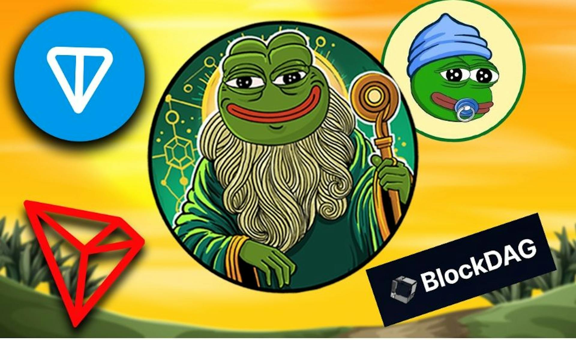 featured image - Best Cryptos  With Strong Growth Potential: Pepeto,Little PEPE, BlockDAG, Hyperliquid,TRON & Toncoin