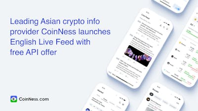 /leading-asian-crypto-info-provider-coinness-launches-english-live-feed-with-free-api-offer feature image