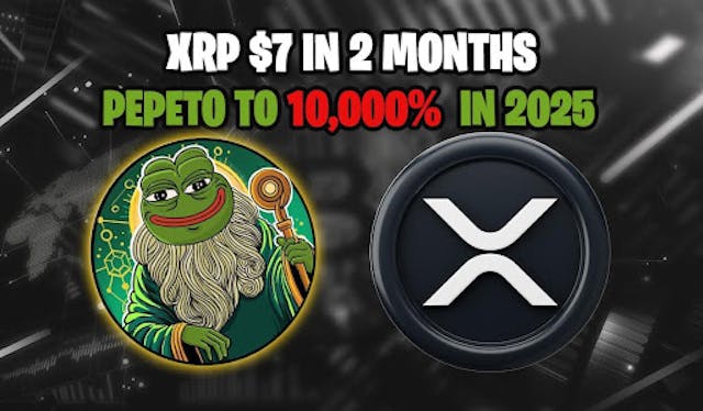 /ripple-xrp-price-prediction-$7-$13-soon-viral-memecoin-pepeto-targets-10000percent-in-2025 feature image